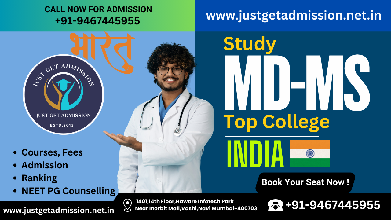 Study MD/MS In India | Top MD/MS Colleges in India 2025 - Courses, Fees, Admission, Ranking, NEET PG Counselling